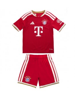 Billige Bayern Munich Hjemmedraktsett Barn 2026-27 Kortermet (+ Korte bukser)